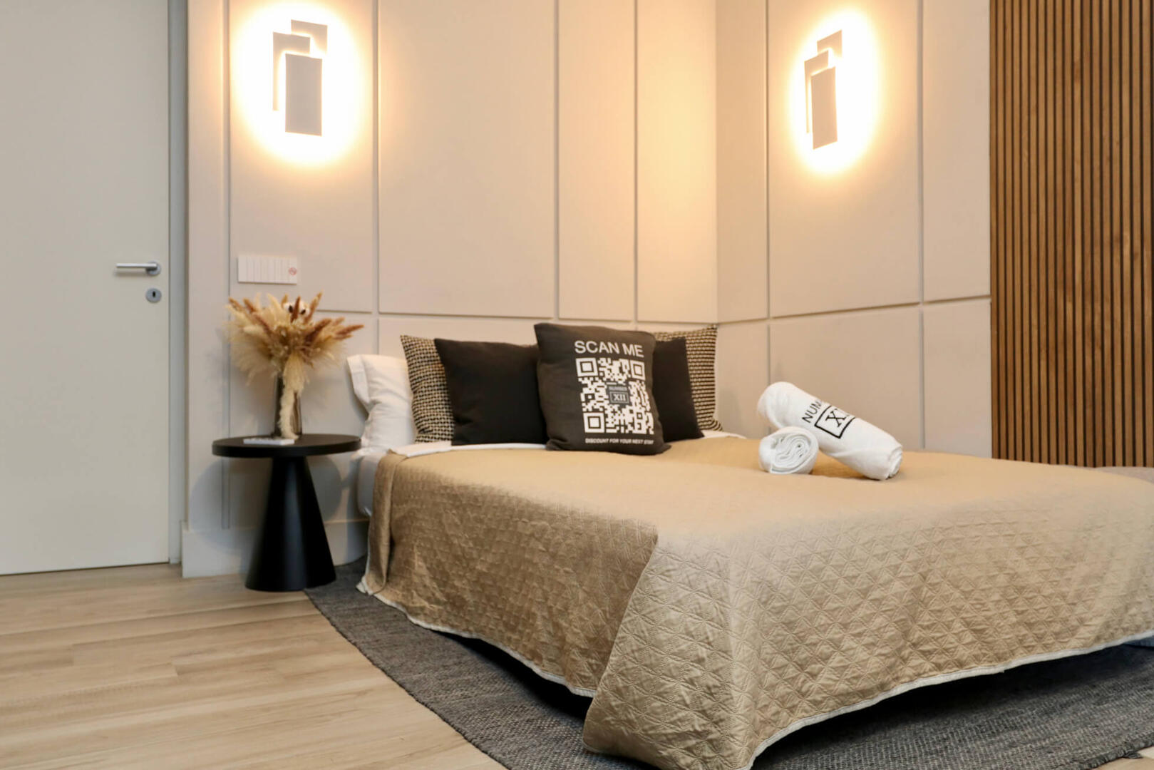 2-person sofa bed with extra Topper mattress for added comfort.